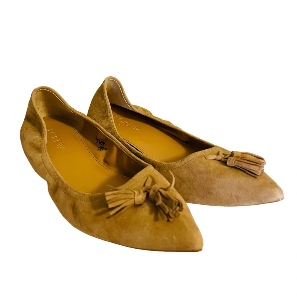 J Crew ballerina flats - size 7